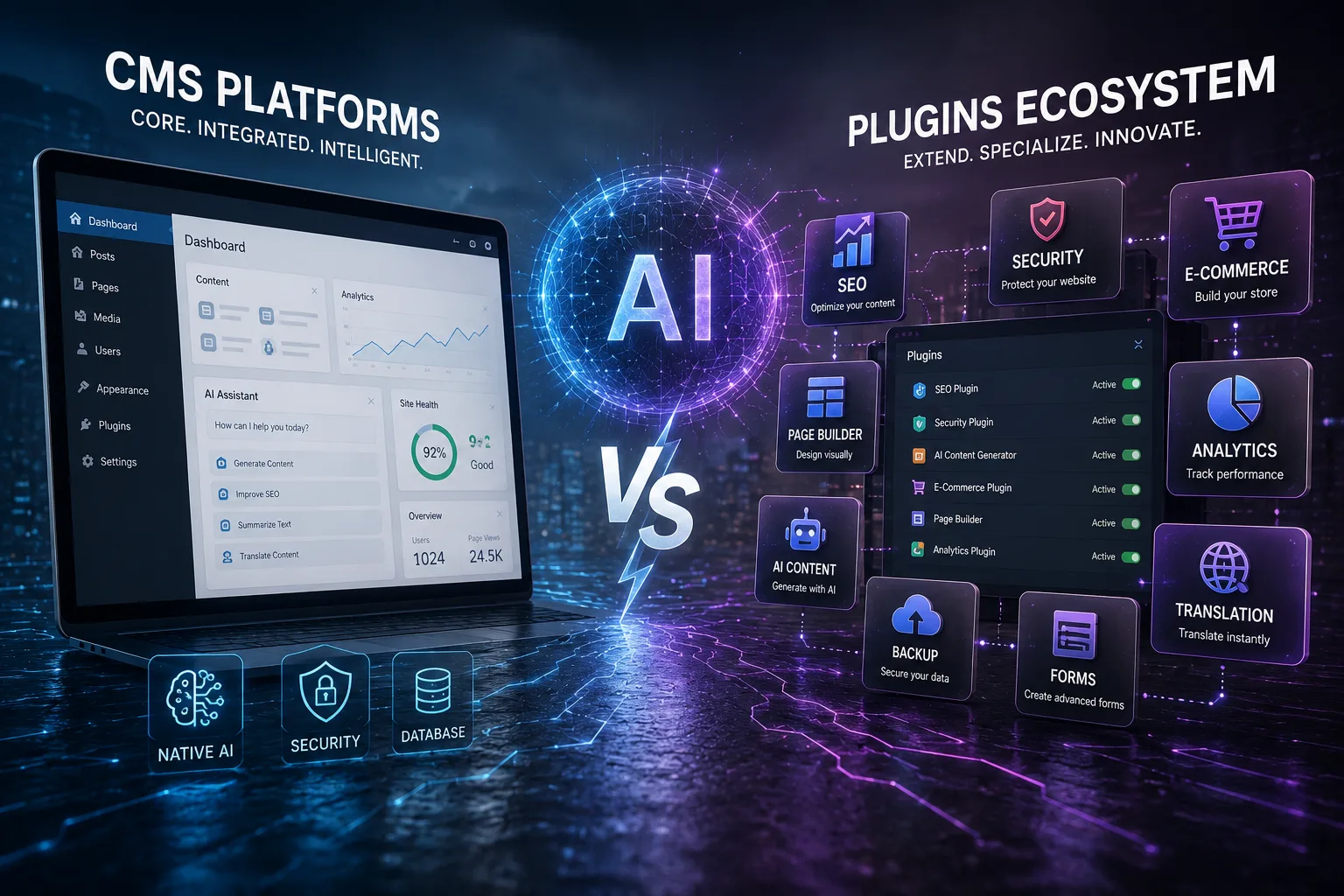 Cms Vs Plugins Ai Battle